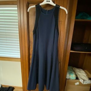 Jason Wu navy and lace A line dress size 8
